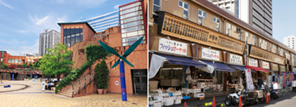 晴海トリトンスクエア(徒歩9分) 築地市場(徒歩12分)
